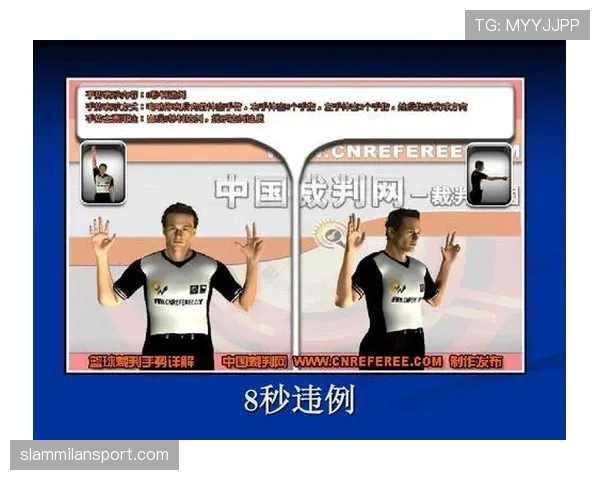 篮球比赛中裁判手势规则的全面解析与图解